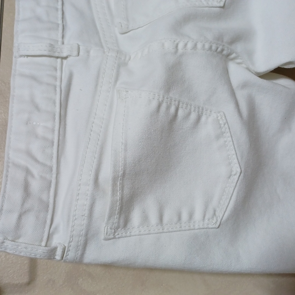 GAP WHITE DEMIN JEANS SIZE 10 R - Picture 5 of 8